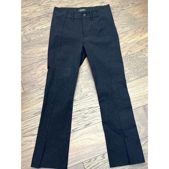 AYR The Sizzle Tonal Seamed Pants Black Sz 4 NWOT - Picture 1 of 8
